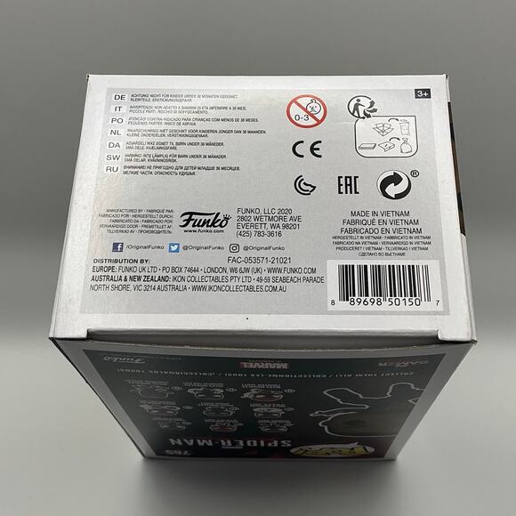 Funko Pop - Spider Man Vinyl Figure - Miles Morales (Classic Suit) 765 (Chase) - Picture 6 of 6